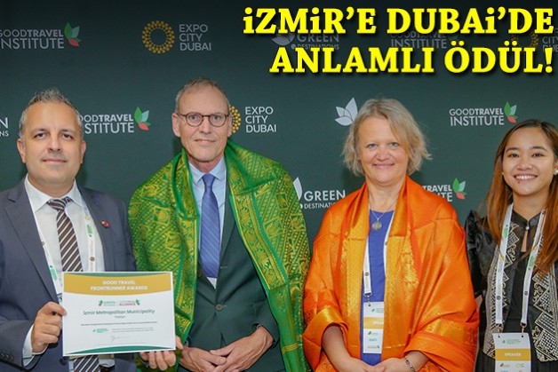 İzmir'e Dubai'de anlamlı ödül!