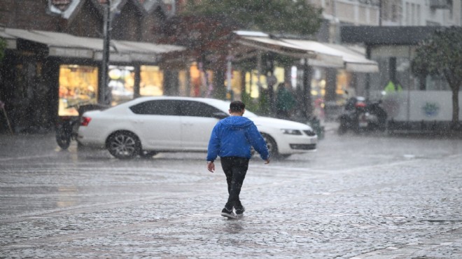 İzmir'e 'sarı' uyarı!
