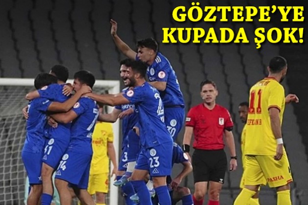 İzmir ekibine büyük şok: Göztepe'den kupaya erken veda!