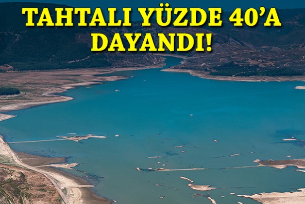 İzmir'in barajlarında son durum: Tahtalı yüzde 40'a dayandı!