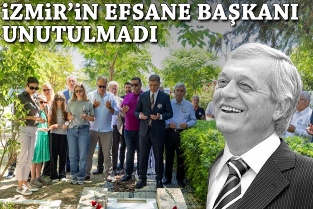 İzmir'in efsane başkanı Piriştina unutulmadı