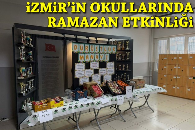 İzmir'in okullarında 'Maarifin Kalbinde Ramazan' etkinliği