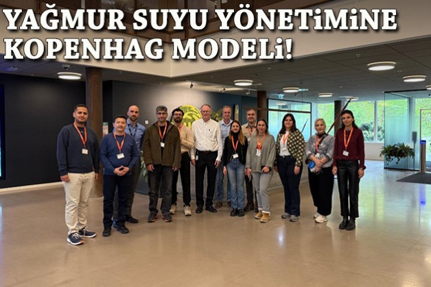 İzmir'in yağmur suyu yönetimine Kopenhag modeli