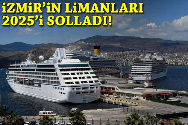 İzmir limanları 2025'i solladı!