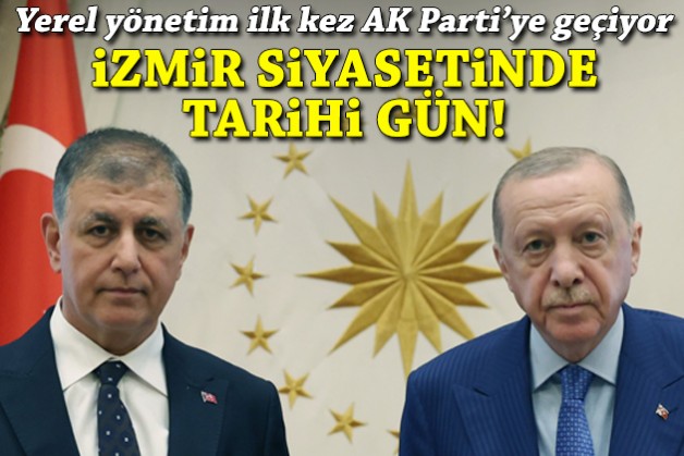 İzmir siyasetinde tarihi gün: Tugay AK Parti’ye geçiyor!