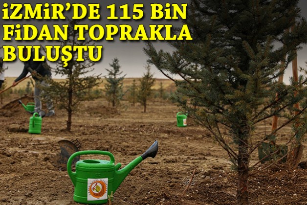 İzmir’de 115 bin fidan toprakla buluştu: AK Partili Saygılı'dan 'yeşil' mesaj