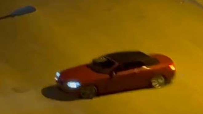 İzmir’de drift atan sürücü gözaltına alındı... Para cezası verildi!