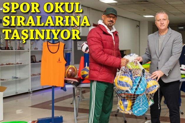 İzmir’de spor okul sıralarına taşınıyor