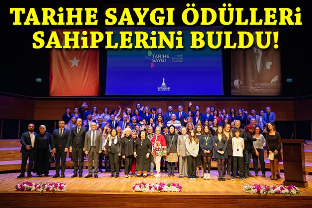 İzmir’de tarihe sahip çıkanlara anlamlı ödül