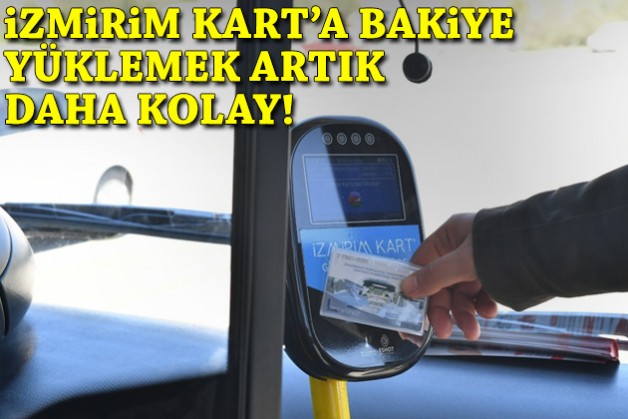 İzmirim Kart’a 3 bankadan bakiye yüklenebilecek!