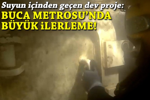 İzmir’in suyun içinden geçen dev projesinde büyük ilerleme!