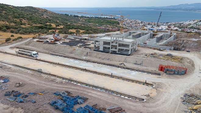 İzmir’in üçüncü büyük arıtma tesisi Dikili’de yükseliyor