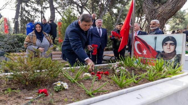 Kadifekale’de şehitler dualarla anıldı