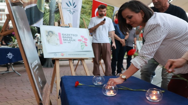 Karabağlar'da Barış Selçuk saygıyla anıldı