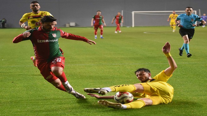 Karşıyaka Eskişehir'i ağırladı... Gol sesi çıkmadı!