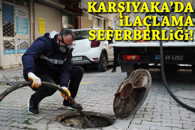 Karşıyaka'da haşereye geçit yok!