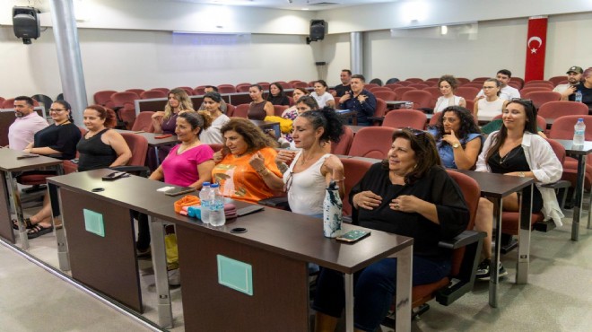 Karşıyaka'da personele ‘daha sağlıklı çalışma’ semineri