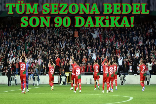 Karşıyaka'da tüm sezona bedel son 90 dakika!
