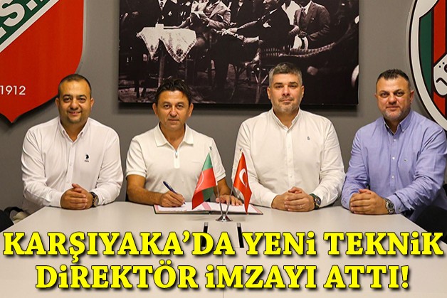 Karşıyaka'da yeni teknik direktör imzayı attı!