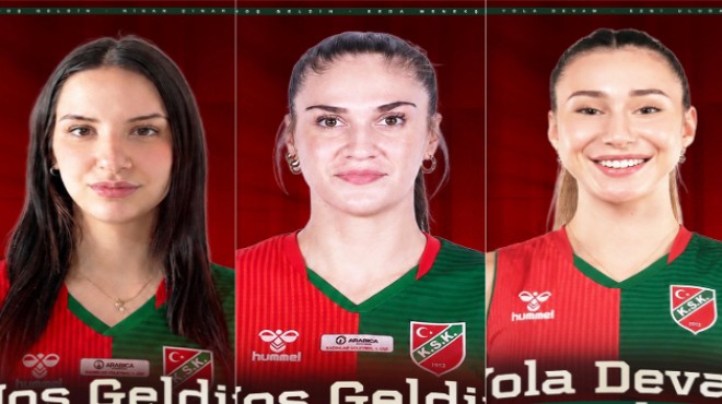 Karşıyaka filesine 3 takviye