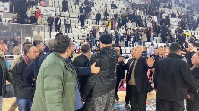 Karşıyaka potada dağıldı, kulüp başkanı taraftarla küfürleşti!