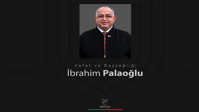 Karşıyaka’da Palaoğlu yası