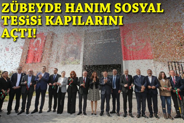 Karşıyaka’da Zübeyde Hanım Sosyal Tesisi hizmette!