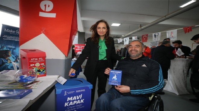 Karşıyaka’da mavi kapak seferberliği