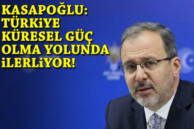 Kasapoğlu: Türkiye küresel güç olma yolunda ilerliyor
