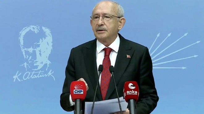 Kılıçdaroğlu'ndan 'süreç' açıklaması: 4 madde sıraladı