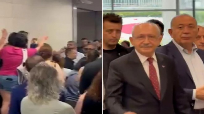 Kılıçdaroğlu ve ekibine adliyede protesto!