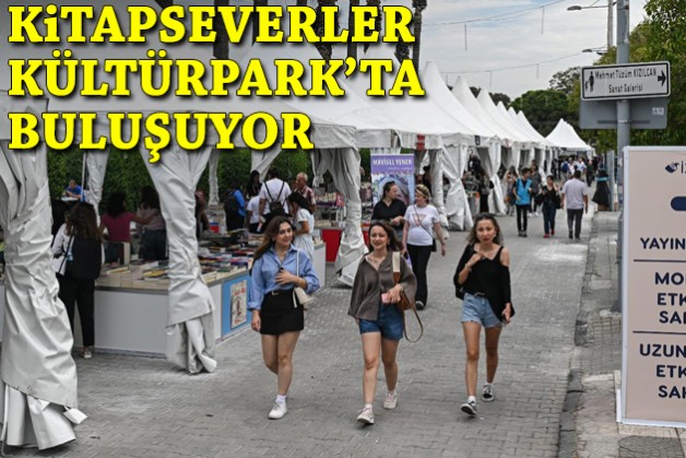 Kitapseverler Kültürpark'ta buluşuyor