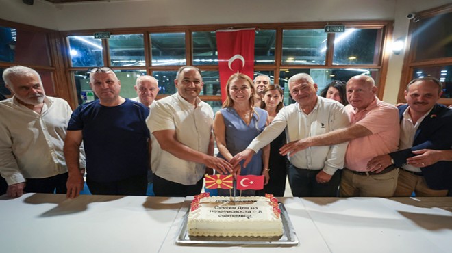Konak'tan Makedonya'ya dayanışma mesajı