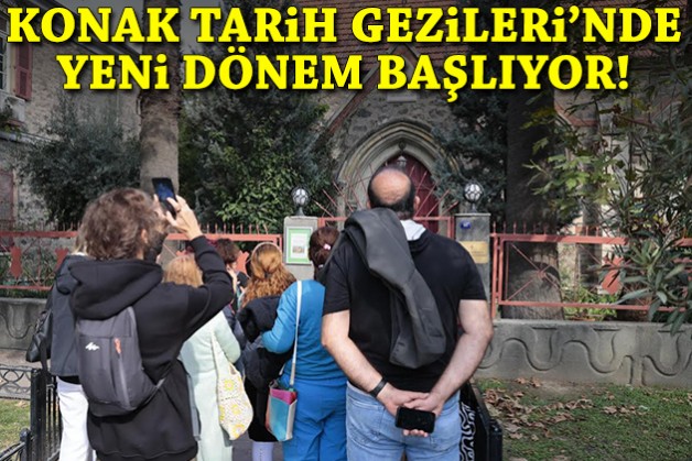 Konak Tarih Gezileri’nde yeni dönem başlıyor
