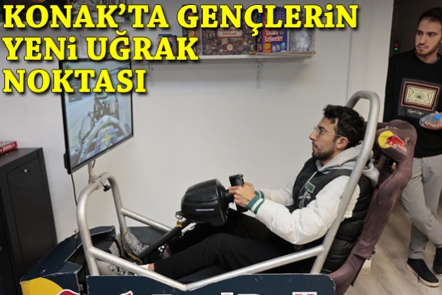 Konak'ta gençlerin yeni uğrak noktası