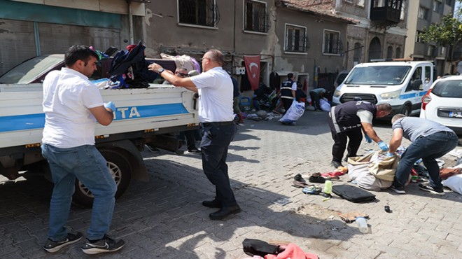 Konak'ta izinsiz seyyar satışa sıkı denetim