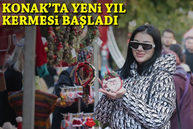 Konak'ta yeni yıl kermesi