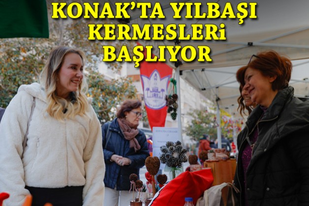 Konak'ta yılbaşı kermesleri başlıyor
