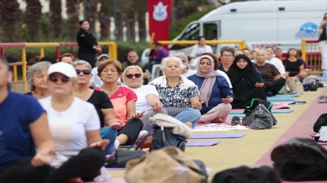 Konaklılar güne yogayla başladı