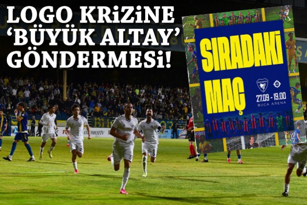 Küçültülmüş logoya 'Büyük Altay' göndermesi!