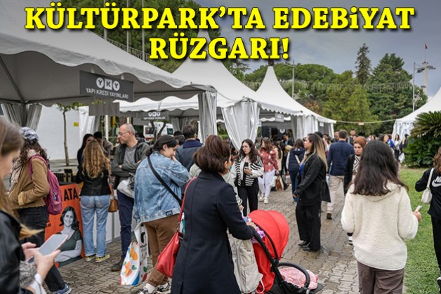 Kültürpark’ta edebiyat rüzgarı