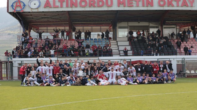 Kümede kalma savaşında Altınordu avantajı kaptı