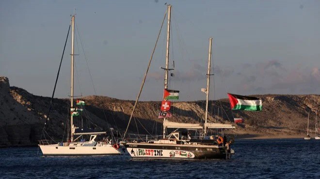 Küresel Sumud Filosu yüksek riskli bölgede