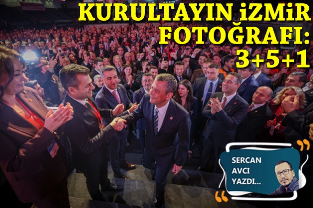 Kurultayın İzmir fotoğrafı: 3+5+1
