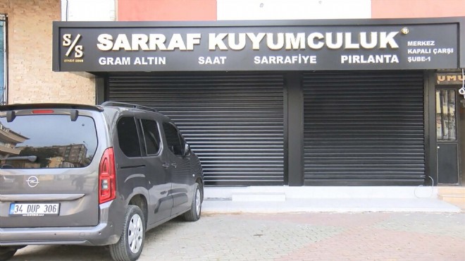 Kuyumcu vurgununda kaçış İzmir’de bitti