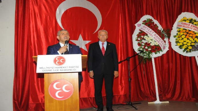 MHP Çeşme'de Uluçam güven tazeledi