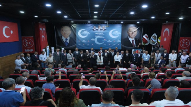 MHP İzmir'de 24 kongre tamam... Şahin'den 'Terörsüz Türkiye' mesajları