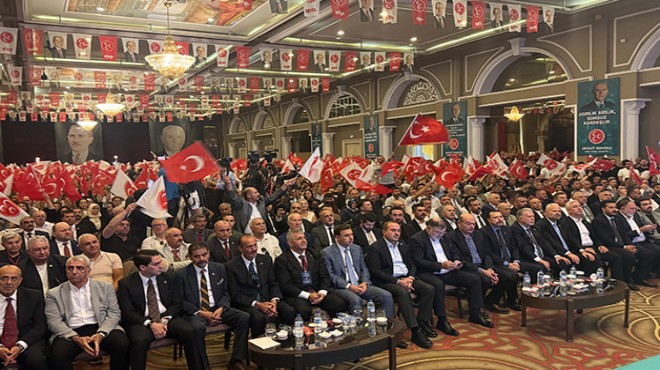 MHP İzmir'de kongre mesaisi: Veysel Şahin güven tazeledi!