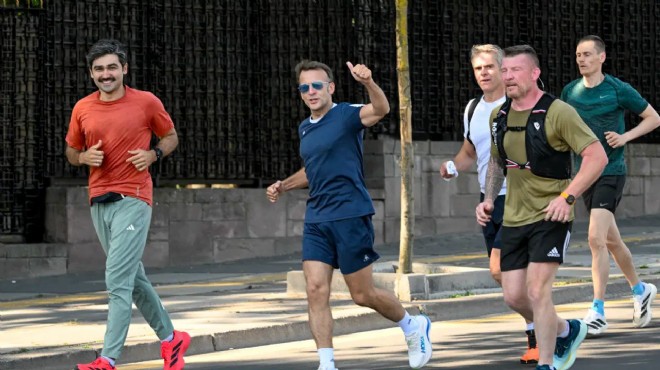 Macron'dan Ankara'da sabah koşusu!