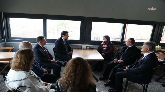 Mahmut Arıkan'dan Murat Çalık'ın ailesine ziyaret